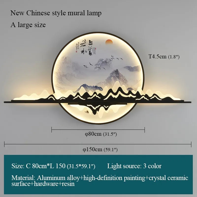 3D Landscape LED Wall Art
