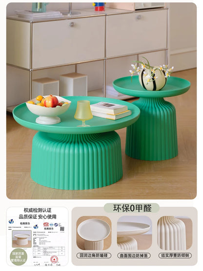 Luxury Round Coffee Table Set