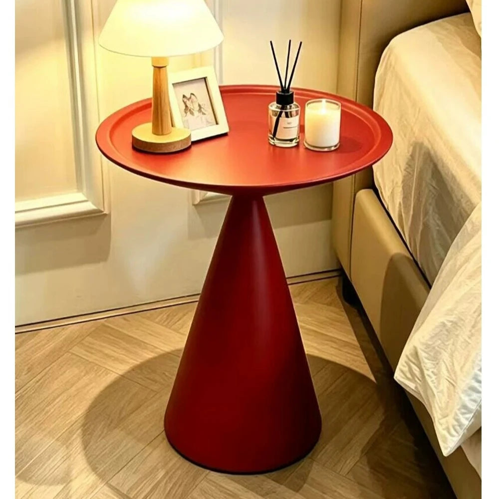 Bauhaus Round Iron Side Table