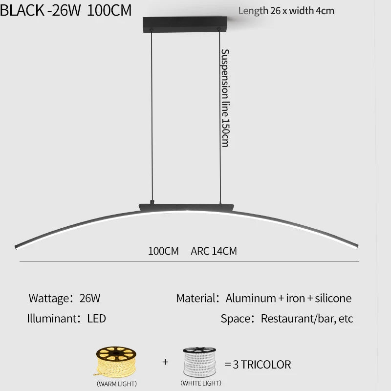 Contemporary Dining Room Pendant Light