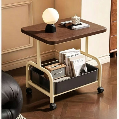 Mobile Storage Side Table
