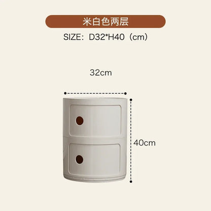 Nordic Round Storage Cabinet