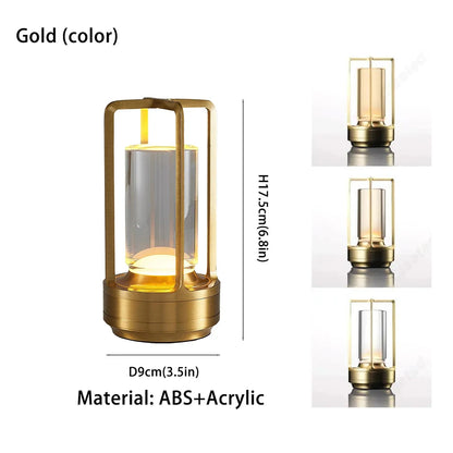 GGbingo Rechargeable LED Cordless Table Lamp