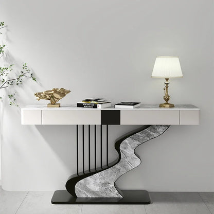 Mid-Century Nordic Console Table
