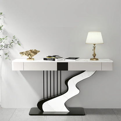 Mid-Century Nordic Console Table