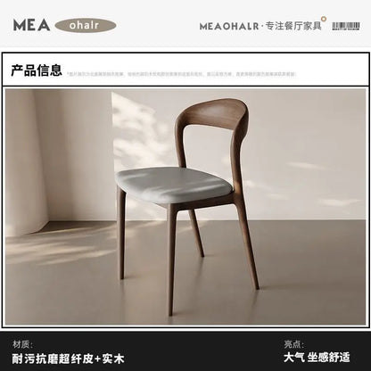 Nordic Solid Wood Dining Chair