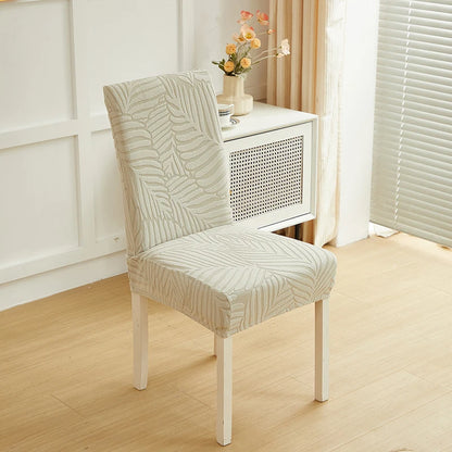 Leaf Jacquard Chair Covers