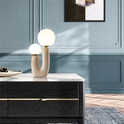 Nordic Double-Head Table Lamp