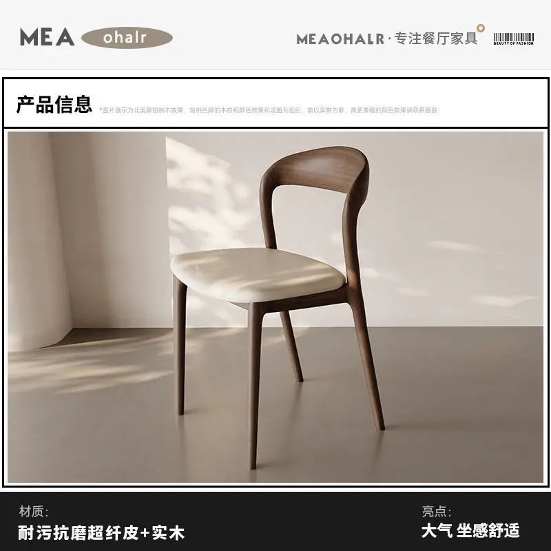 Nordic Solid Wood Dining Chair