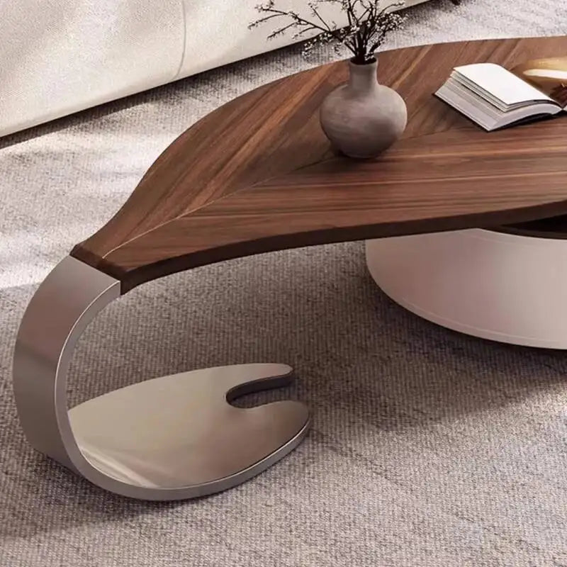 Modern Leaf-Shaped Nesting Tables