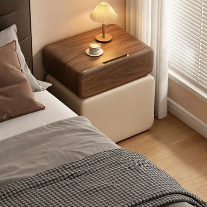 Modern Wooden Bedside Cabinet