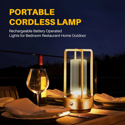 GGbingo Rechargeable LED Cordless Table Lamp