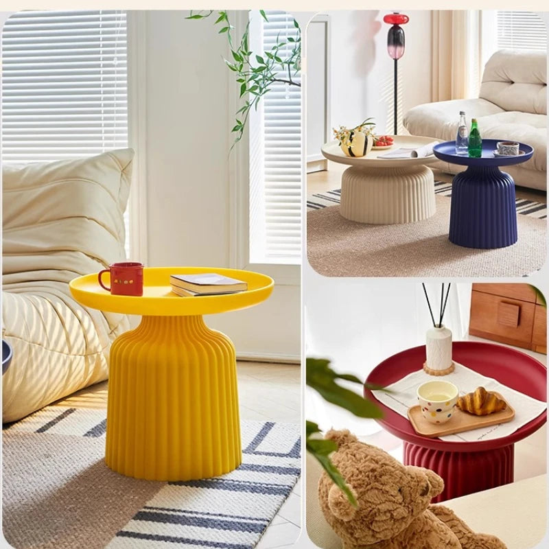 Luxury Round Coffee Table Set