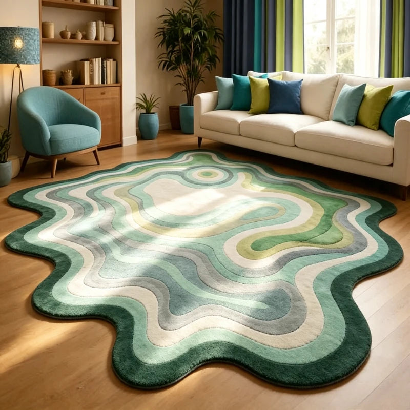 Luxury Irregular Art Rug