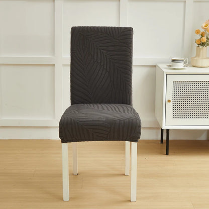 Leaf Jacquard Chair Covers