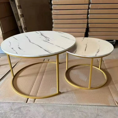 Light Luxury Round Nesting Tables