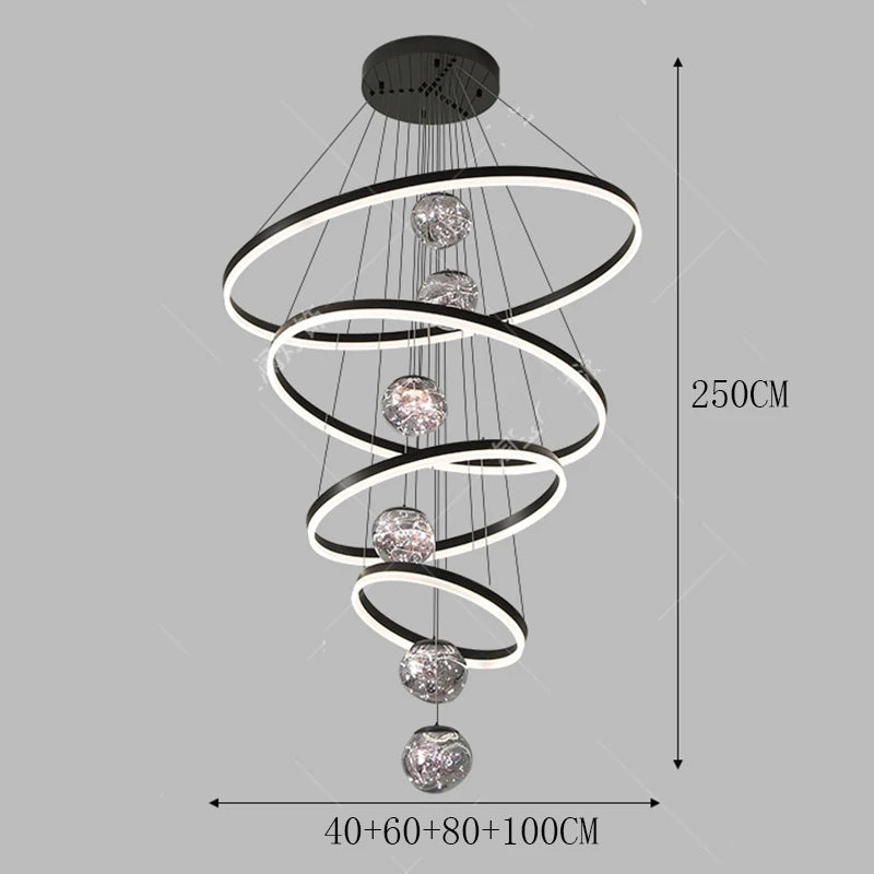 Modern Ring LED Pendant Light