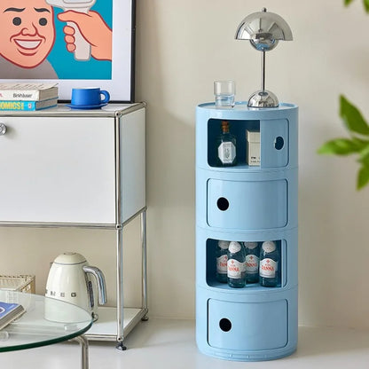 Nordic Round Storage Cabinet