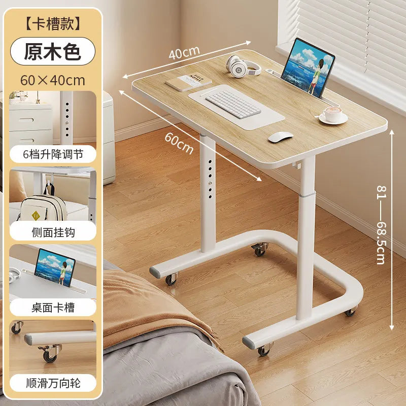 Adjustable Mobile Side Table