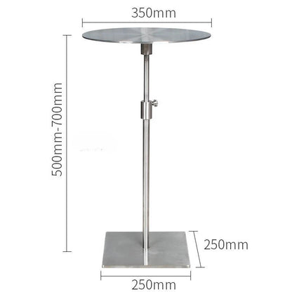 Adjustable Round Side Table