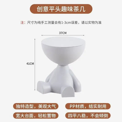 Light Luxury Cartoon Side Table