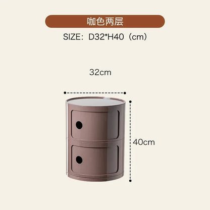 Nordic Round Storage Cabinet