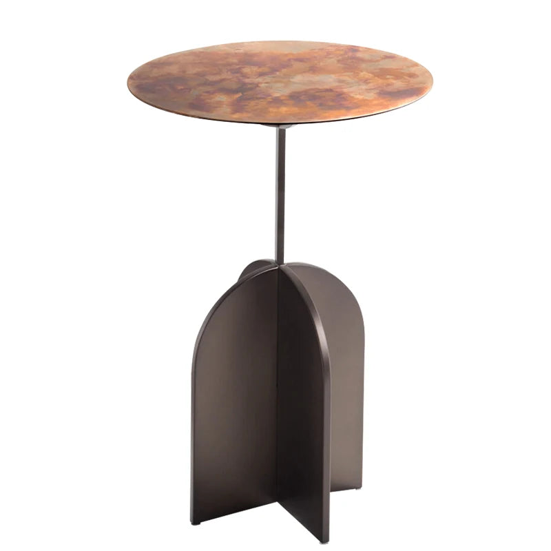 Italian Antique Metal Side Table