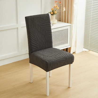 Leaf Jacquard Chair Covers