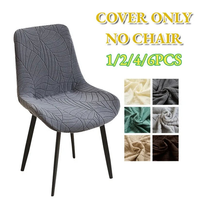 Leaf Jacquard Chair Covers