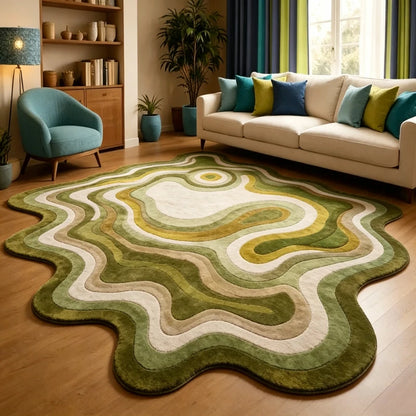 Luxury Irregular Art Rug