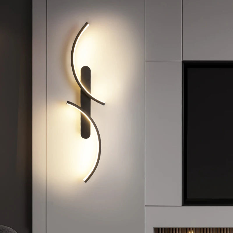 C-Shape LED Wall Sconce