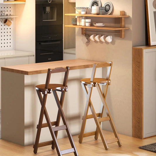 Bamboo Foldable Bar Stool