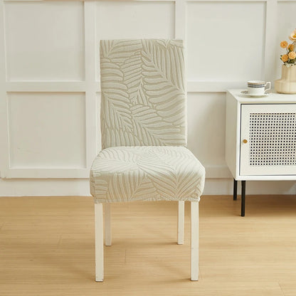 Leaf Jacquard Chair Covers