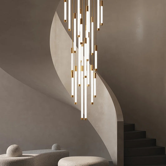 Modern Staircase LED Chandelier