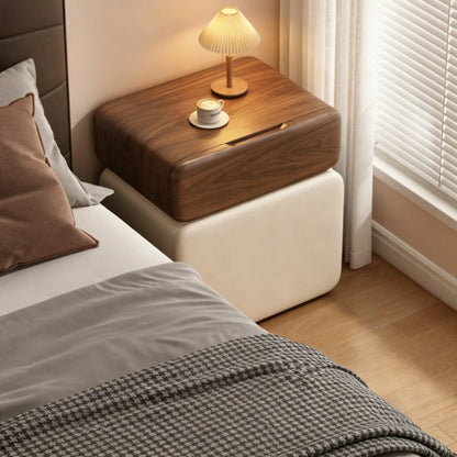 Modern Wooden Bedside Cabinet
