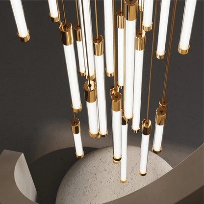 Modern Staircase LED Chandelier