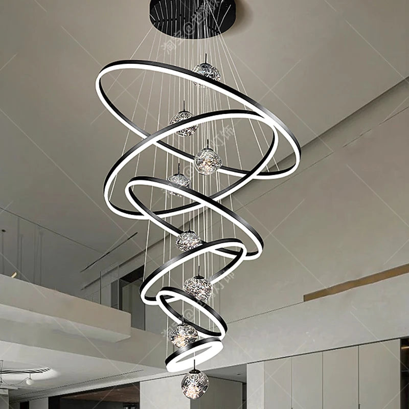 Modern Ring LED Pendant Light