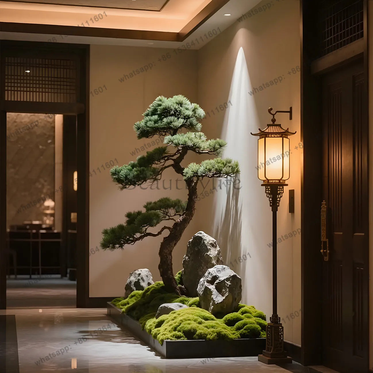 Artificial Pine Tree Decor