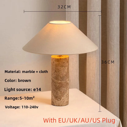 Nordic Marble LED Table Lamp