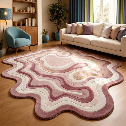 Luxury Irregular Art Rug