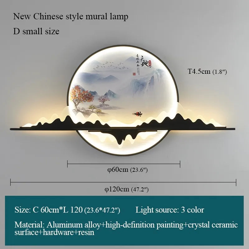 3D Landscape LED Wall Art