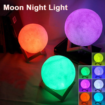 Book Light LED Moon Light Galaxy