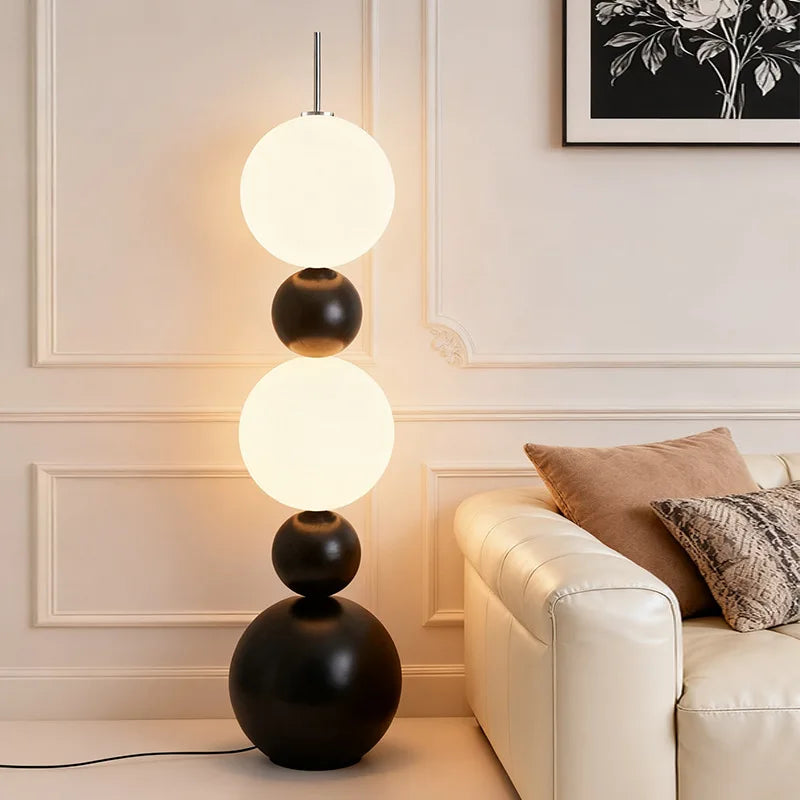 Italian Rocker Arm Floor Lamp