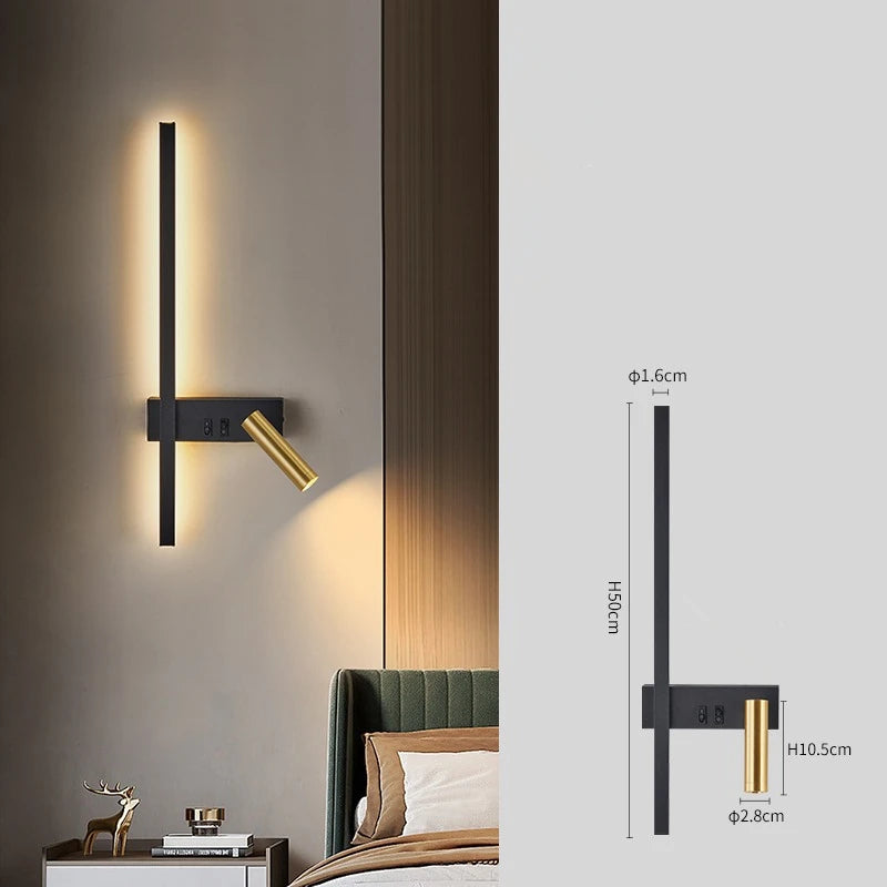 Nordic Modern Creative LED Wall Lamp