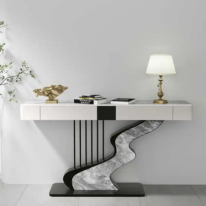 Mid-Century Nordic Console Table