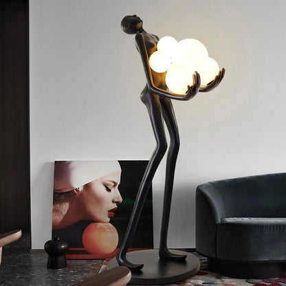 Nordic Humanoid Floor Lamp