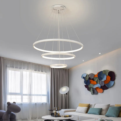 Modern LED Iron Chandelier