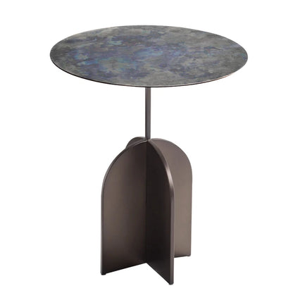 Italian Antique Metal Side Table