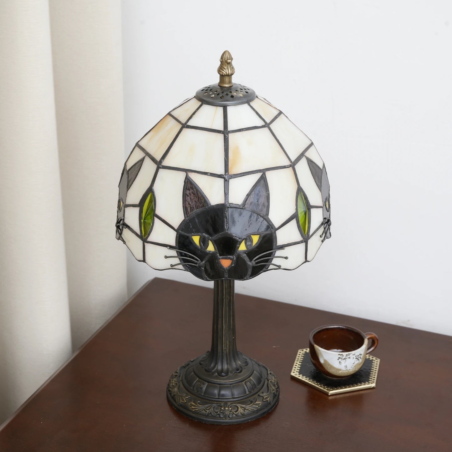 Cute Black Cat Table Lamp