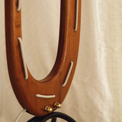 Solid Wood Retro Floor Lamp
